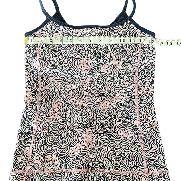 Lilly Pulitzer Built-in Bra Athletic Tank Top Size XS - Picture 7 of 9